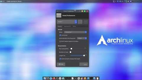 Arch Linux 2020 06 XFCE theme to MacOSX Dark Mode