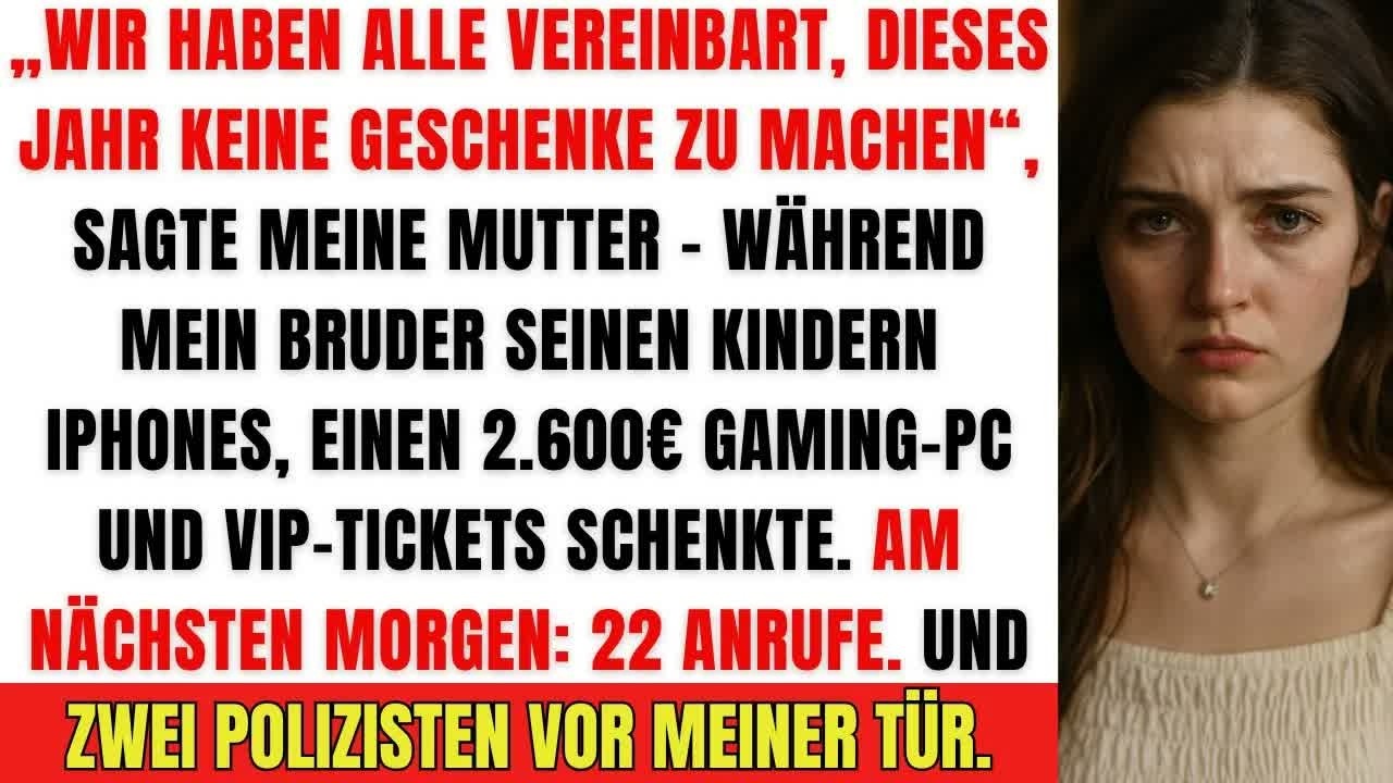 „Wir schenken uns dieses Jahr nichts“ – und dann packten seine Kinder iPhones aus