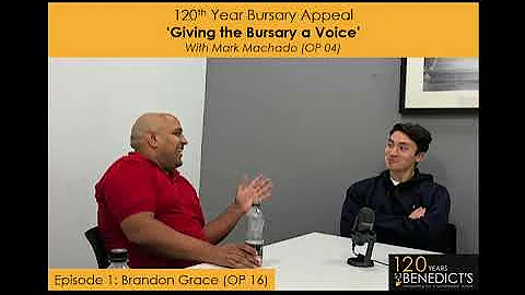 Giving the Bursary a Voice with Mark Machado (OP 0...