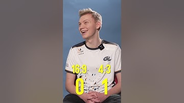 16x9 or 4x3? What do the pros play