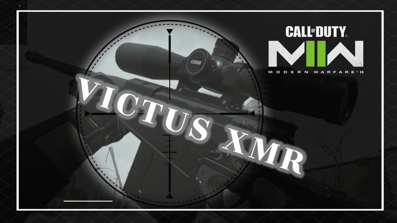 【COD:MW2】最高威力の新武器『VICTUS XMR』を持って戦場を駆け回るpart5 - YouTube