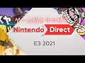 2021E3 ニンテンドーダイレクト 2021.06.16 ゲーム好き女が反応してみた【日本人の反応】