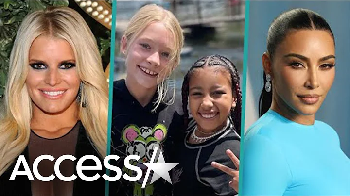 Jessica Simpson & Kim Kardashian's Daughters Bond ...