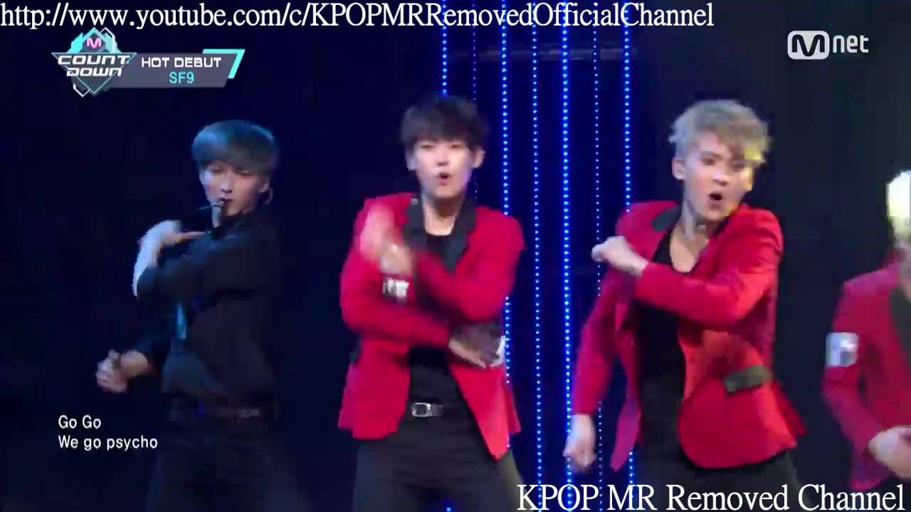 [MR Removed] 161006 SF9 - K O [MR제거] [Debut Stage M COUNTDOWN]
