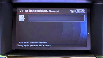 2015 NISSAN Pathfinder - Voice Prompt Interrupt without Navigation (if so equipped)