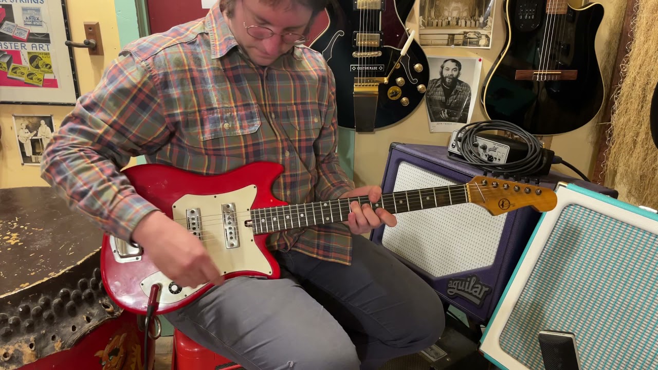 1970s Kay KE-20 (Taiwan-made) electric guitar - YouTube