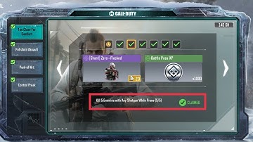 (C.O.D) Kill 5 Enemies with Any Shotgun While Prone (5/5)