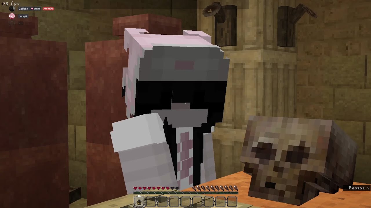 jogando um mapa de terror no minecraft mas sem o terror