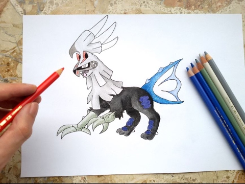 How to draw Silvally Pokemon  Sketchok easy drawing guides