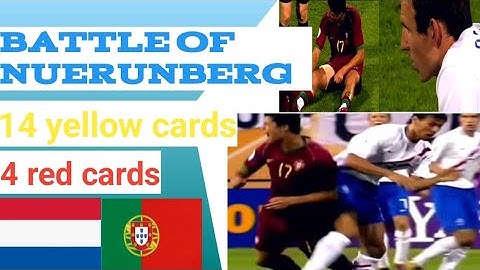 BATTLE OF NEURENBERG 2006.PORTUGAL VS NETHERLANDS( 1-0)