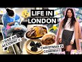 Living Alone in London: Christmas 2021 in Covent Garden, Asian food + root canal (I had an accident)