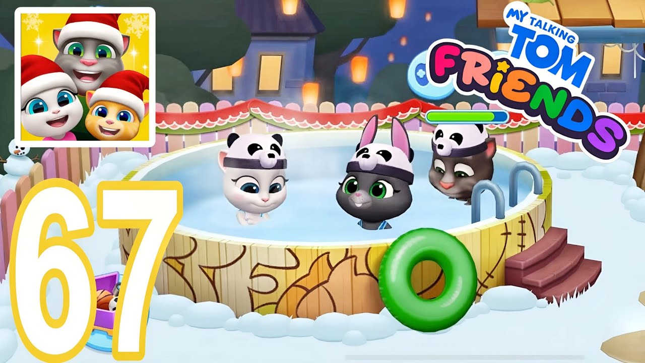 Day 67 of Chinese Lunar Year Update - My Talking Tom Friends Gameplay