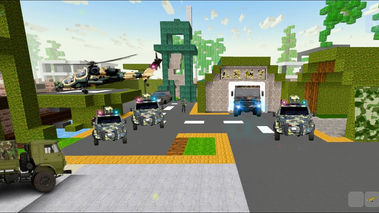 School got attacked army vehicles rush for help in school party craft