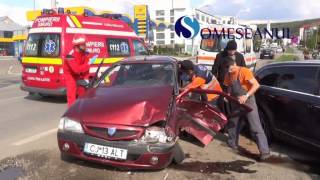 Accident 4 masini Gherla 29 aprilie 2014