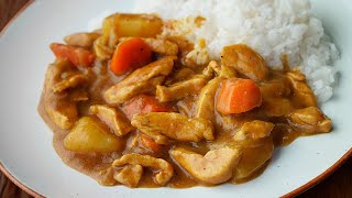 CURRY JAPONÉS DE POLLO | Una comida completa y exótica - YouTube