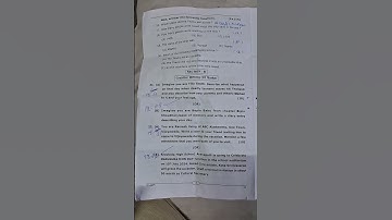 8th class sa1 english question paper  government please subscribe my friend