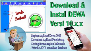 Begini Caranya, INSTAL APLIKASI DEWA 2022 TOMBOL CHAT WHATSAPP Versi 10