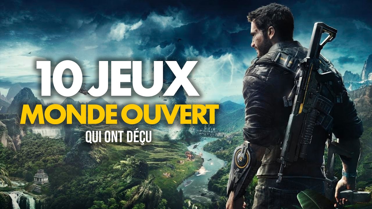 Les 10 OPEN WORLD qui ont le PLUS DÉÇU (Halo Infinite, Just Cause 4...)