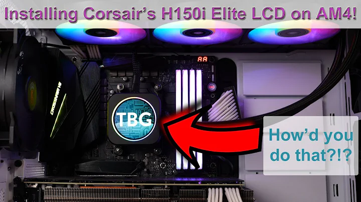 Corsair H150i Elite LCD CPU Cooler: How to Install and Set Up on the AMD AM4 Platform - DayDayNews