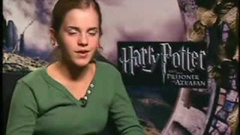 Emma Watson Interview - Prisoner of Azkaban
