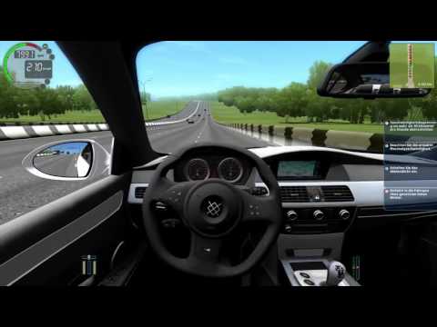 City Car Driving BMW M5 E60 #3 (ამაზე სწრაფი მანქანა არ არსებობს)