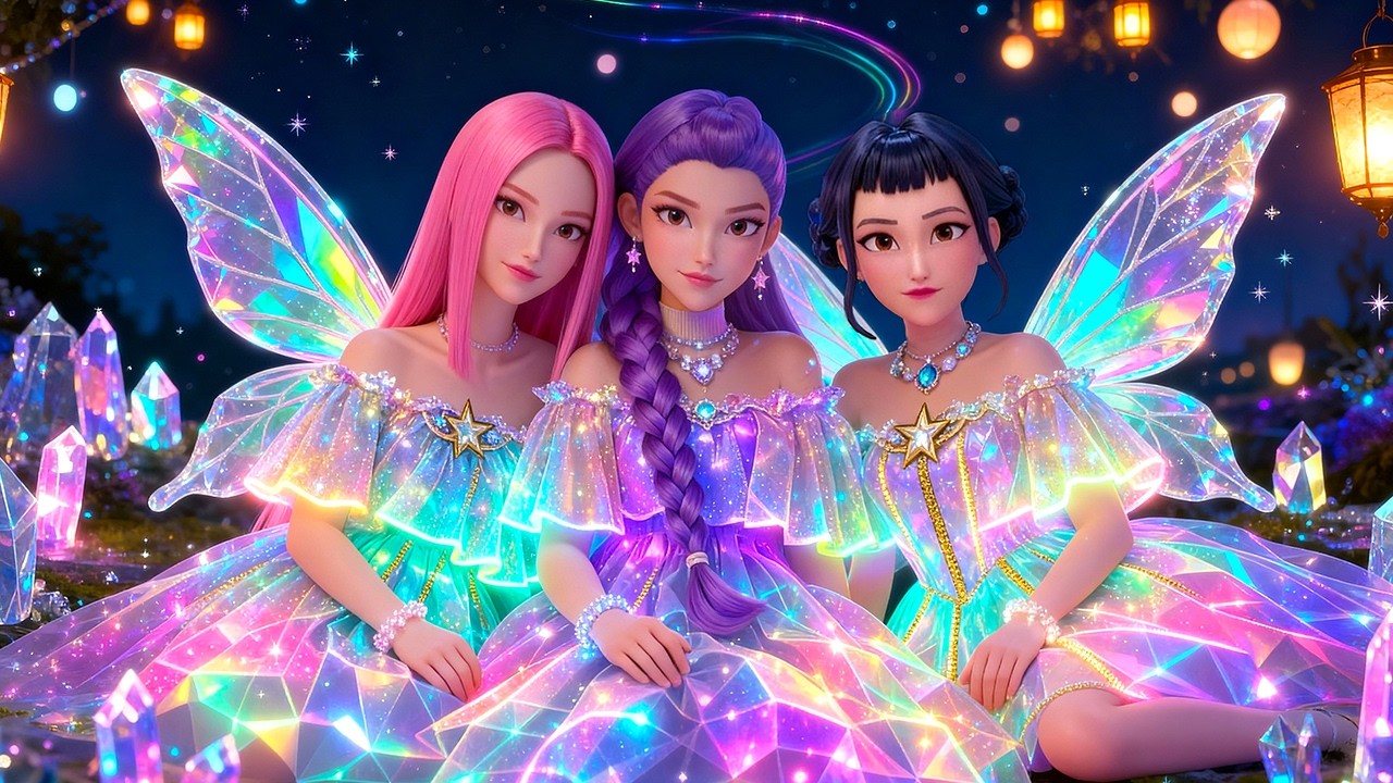 Sleep Instantly in 5 Minutes 🌙 Huntrix Healing Frequencies for Stress Release & Deep Rest Tonight