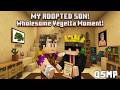 Vegetta Wholesome moment adopts SenpaiSpider on QSMP2 Minecraft
