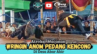 ATRAKSI MACANAN TRADISIONAL DARI WRINGIN ANOM PEDANG KENCONO (Di Desa Abar Abir)