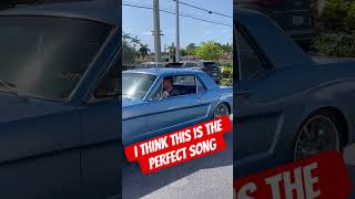 Classic Mustang #jqonthego #mustang #1960s #blue #classiccars #usa #americanmuscle #america #florida