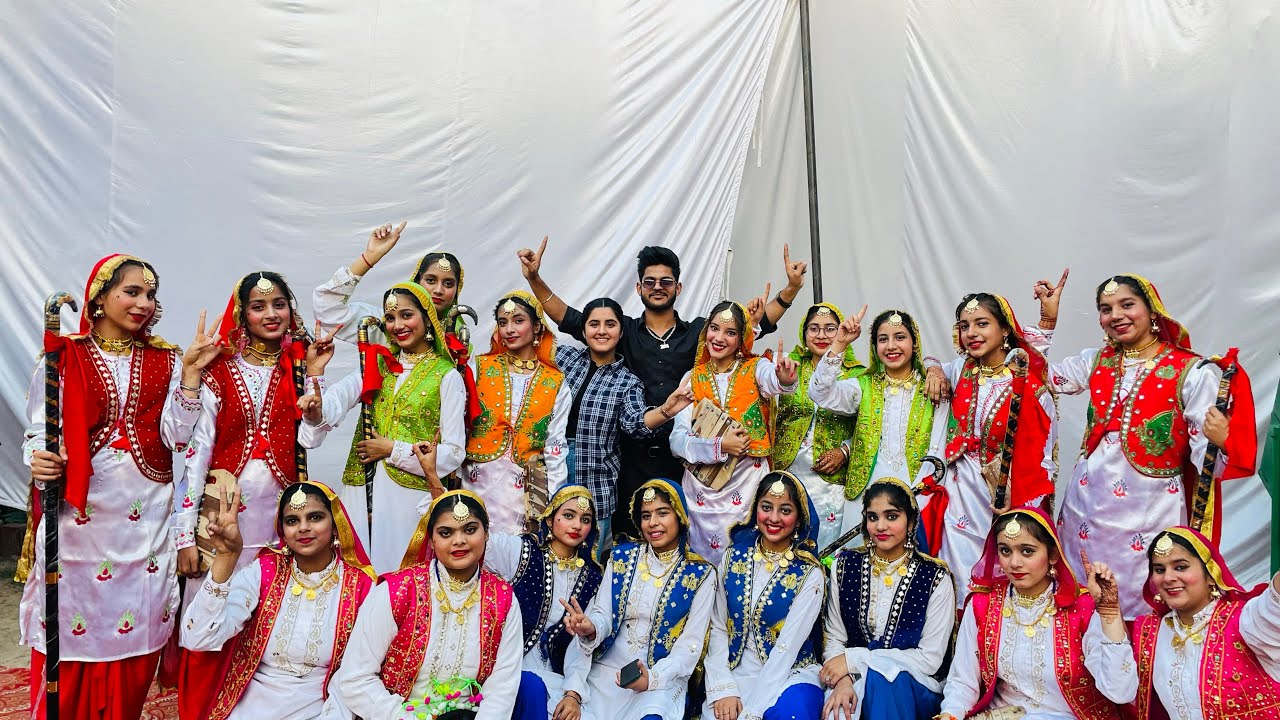 GIRLS BHANGRA | CHOREOGRAPHED BY TARUN | DIVINE PUBLIC SCHOOL | SHAHABAD MARKANDA