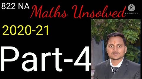 Maths Unsolved Class 10 UP Board 822 NA.. Part-4..Maths 2020-21 Unsolved set..Previous Year Question