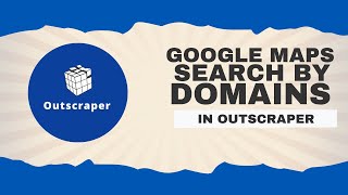 How to search Google Maps using Domains