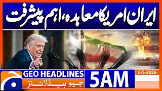 Major progress has been made towards final deal with Iran, Trump| GeoNews 5AM Headlines | 6 May 2026 screenshot 5