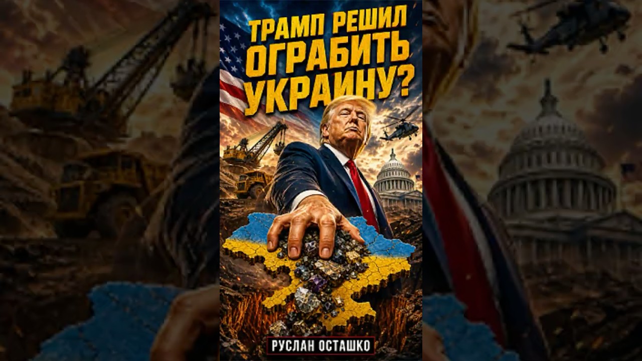 Трамп решил ограбить Украину?