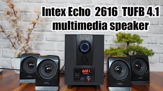 Intex Echo 2616 TUFB 4 in 1 multimedia speaker unboxing & Review | Best budget 4 1 home theater screenshot 2