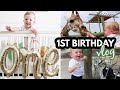 Jace is ONE! // 1st Birthday Vlog | Jessica Elle