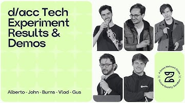 d/acc tech experiment, results & demos