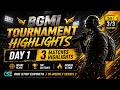BGMI Tournament Highlights | Bi-Weekly Series 3 - BGMI | Day 1 | One Stop Esports