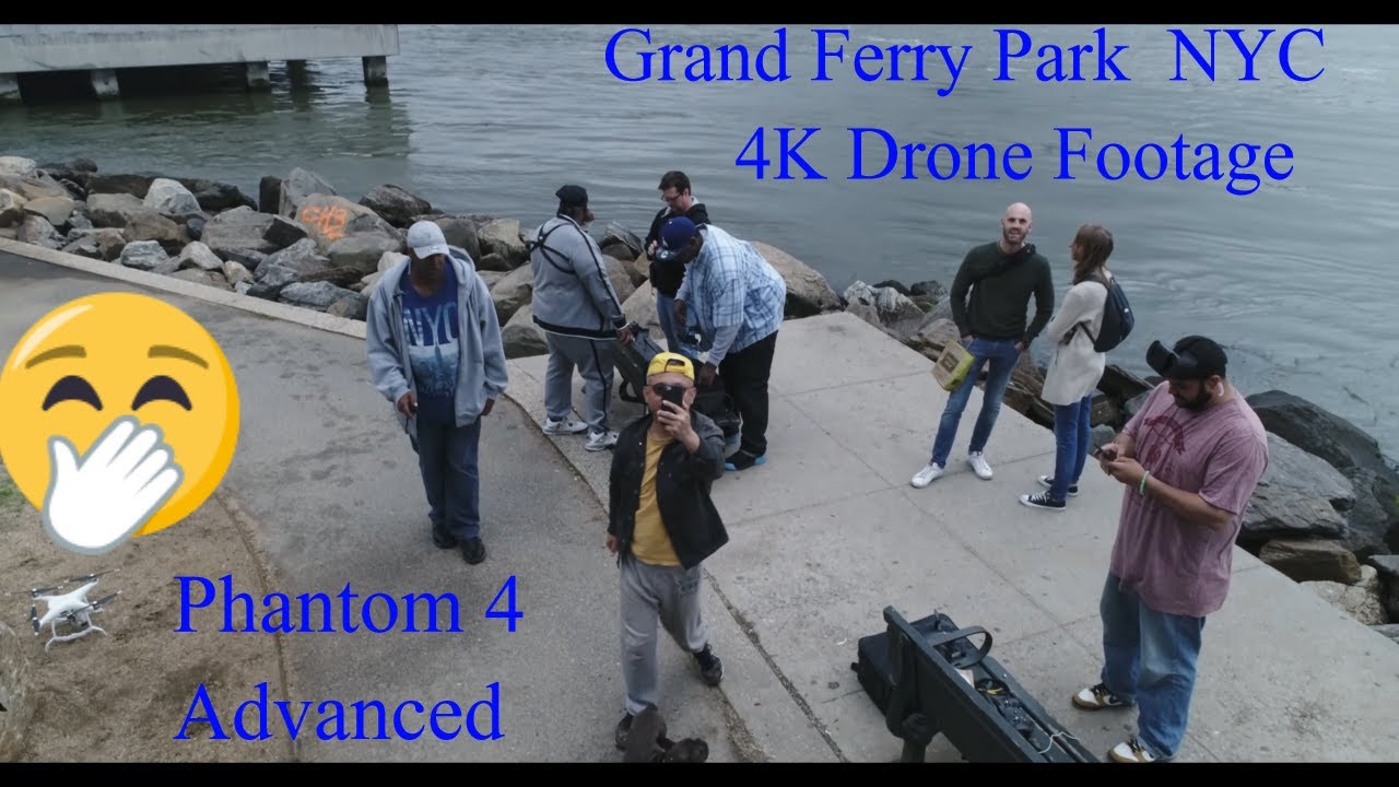 4k Footage Grand Ferry Park NYC 