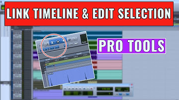 How to use Link Timeline and Edit Selection in Pro Tools -- OBEDIA.com Avid Pro Tools Training