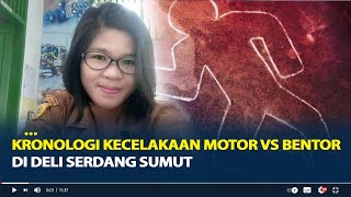 Kronologi Kecelakaan Motor Honda Scopy vs Bentor di Deli Serdang Sumut