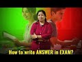 How to write ANSWERS in exam to get full marks | writing skills | tricks