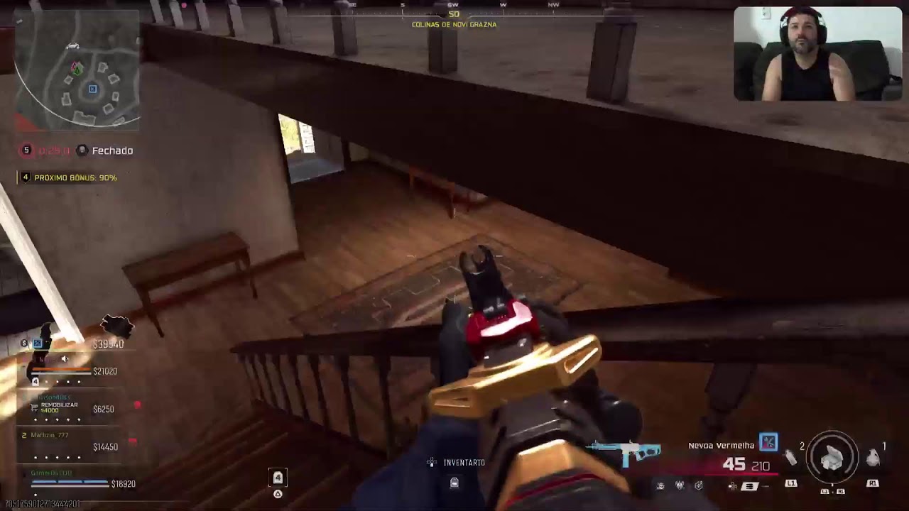 Jogando warze com squad aleatório!