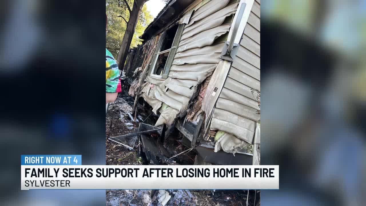 South Ga. family loses everything in house fire - YouTube