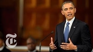 At Church Service, Obama Praises Boston After Marathon Explosions | The New York Times