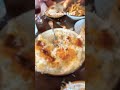 too much food
