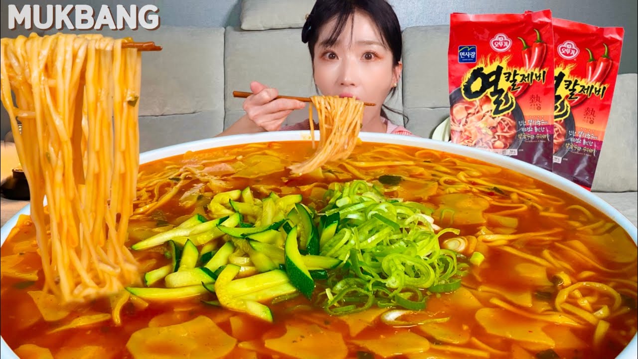 ♨️열라면이 열 일하네~ 신상 열라면 칼제비 먹방 Spicy Kalguksu Sujebi(Kaljebi) Mukbang Eating show Real mukbang