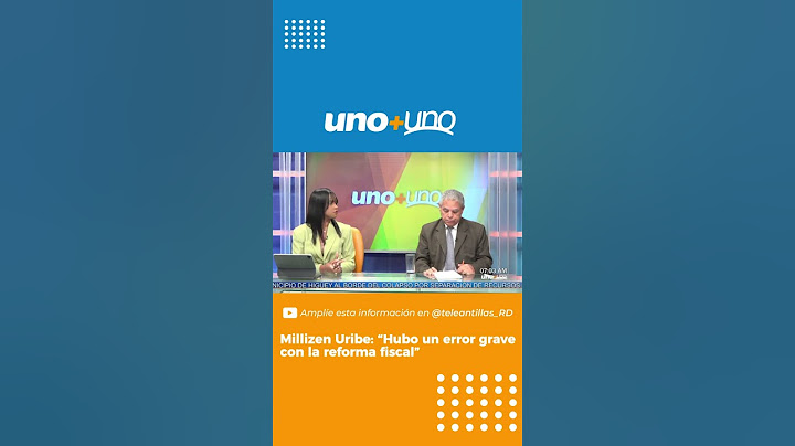 Millizen Uribe: “Hubo un error grave con la reforma fiscal”