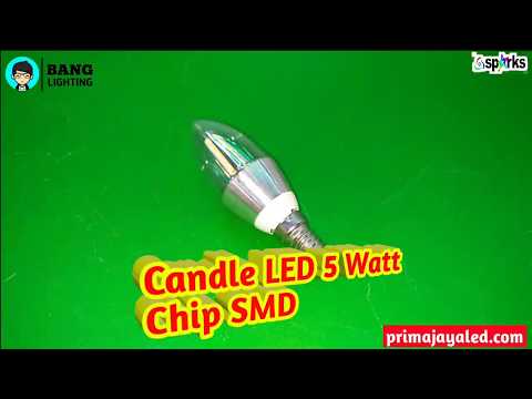 Candle LED 5 Watt Chip SMD - Prima Jaya LED