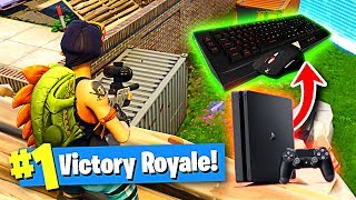 Using a keyboard and mouse on ps4 to win in fortnite battle royale...
► previous video: https://youtu.be/9t2h56smiws subscribe:
http://bit.ly/16jaopt make ...